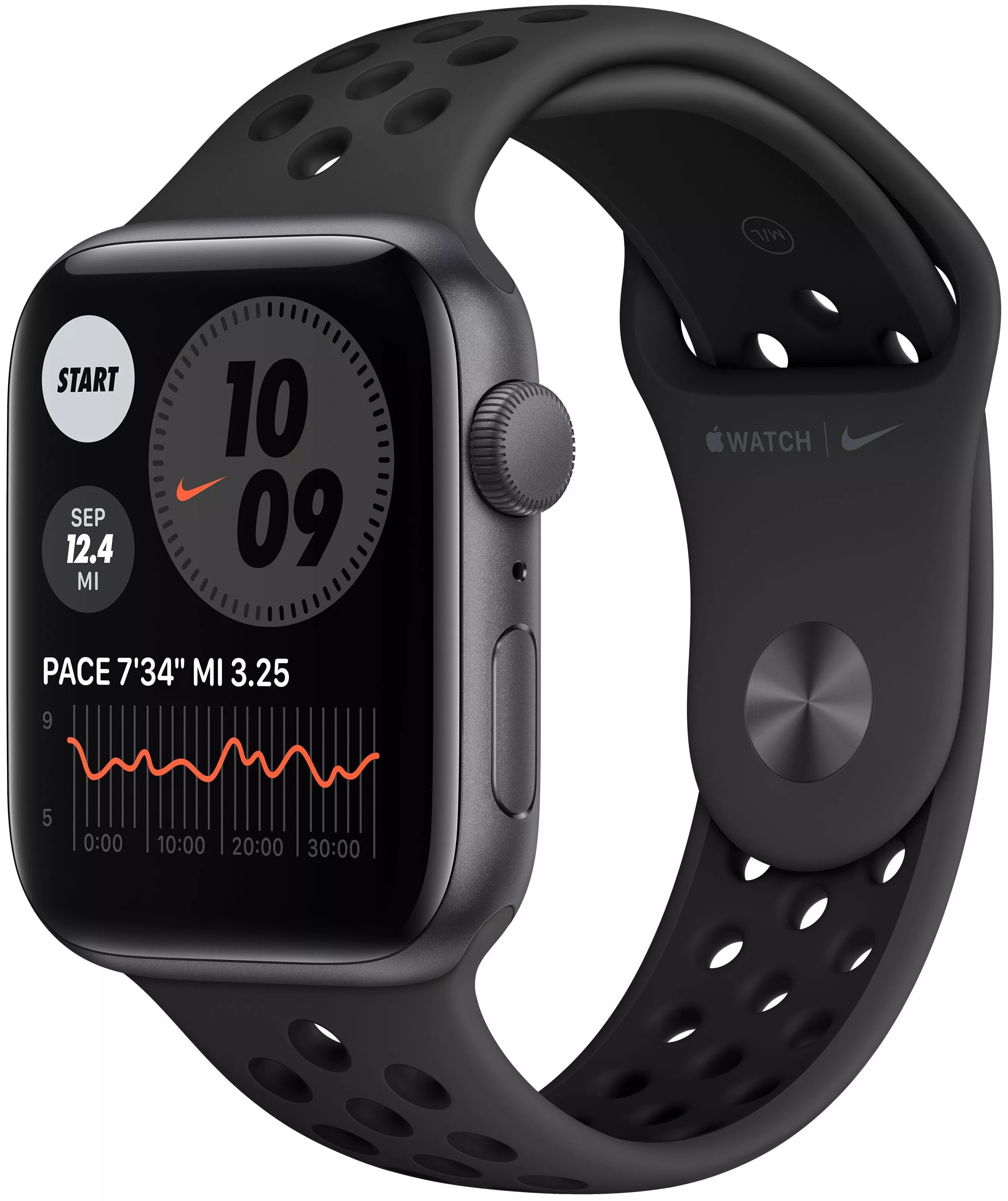 Смарт-часы Apple Watch SE GPS 40 мм, черный Nike